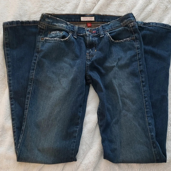 Tommy Hilfiger Denim - Distressed Dark Blue Tommy Jeans